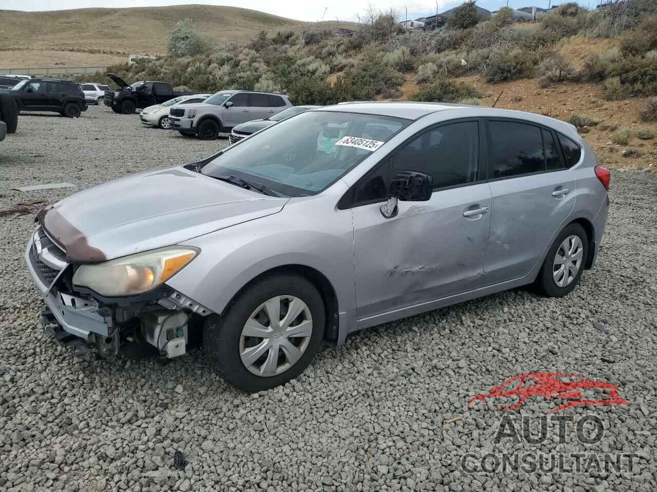 SUBARU IMPREZA 2012 - JF1GPAA61CH215921