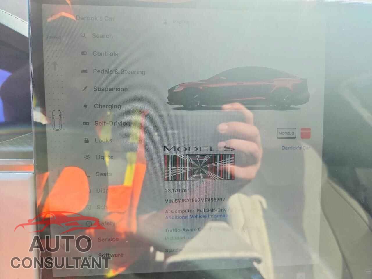 TESLA MODEL S 2021 - 5YJSA1E67MF455797