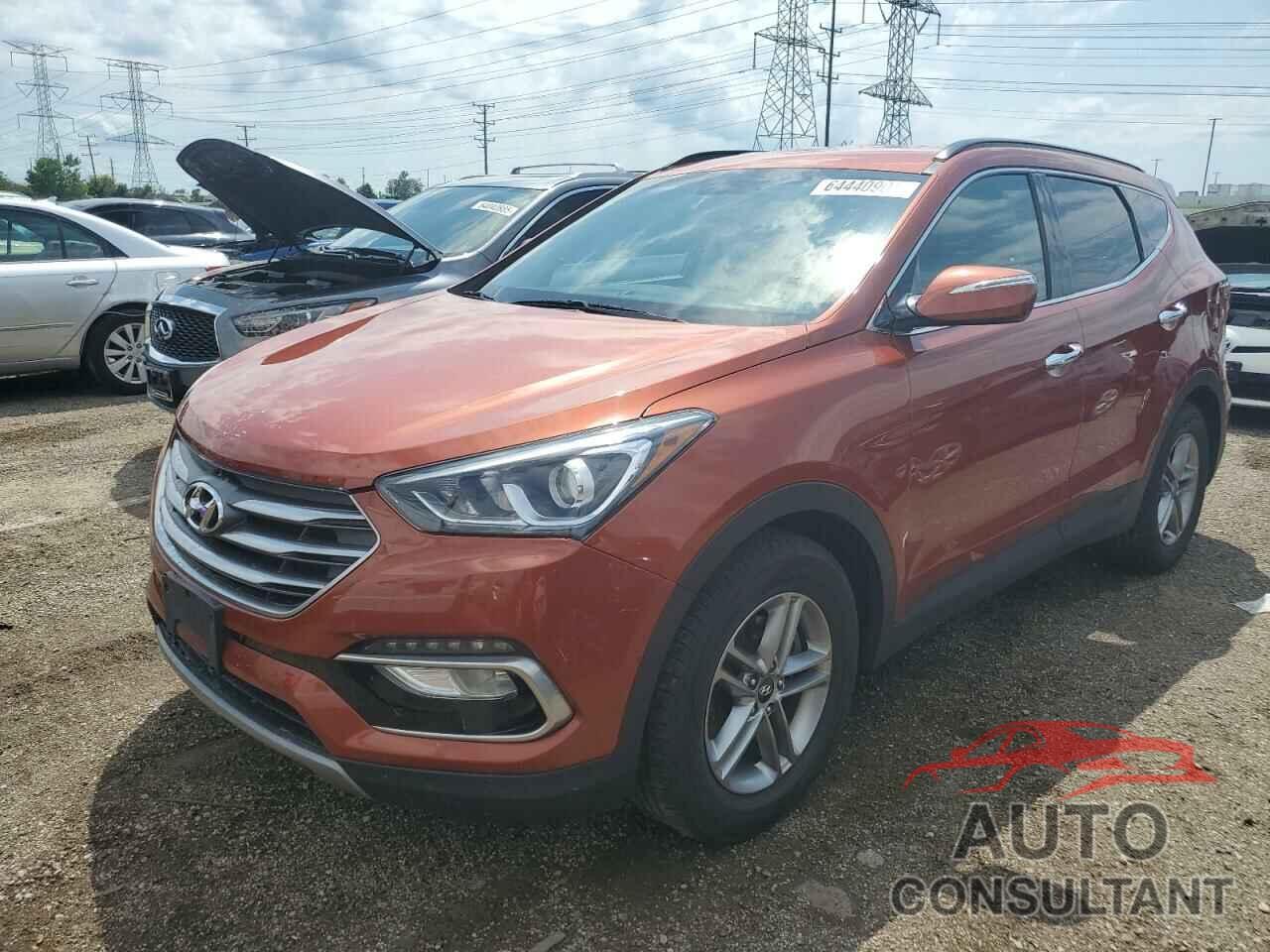 HYUNDAI SANTA FE 2018 - 5XYZU3LB8JG510263