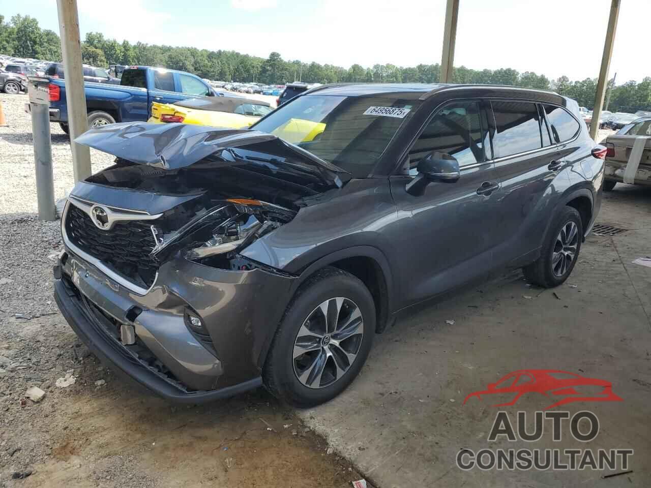 TOYOTA HIGHLANDER 2021 - 5TDGZRAH5MS531260