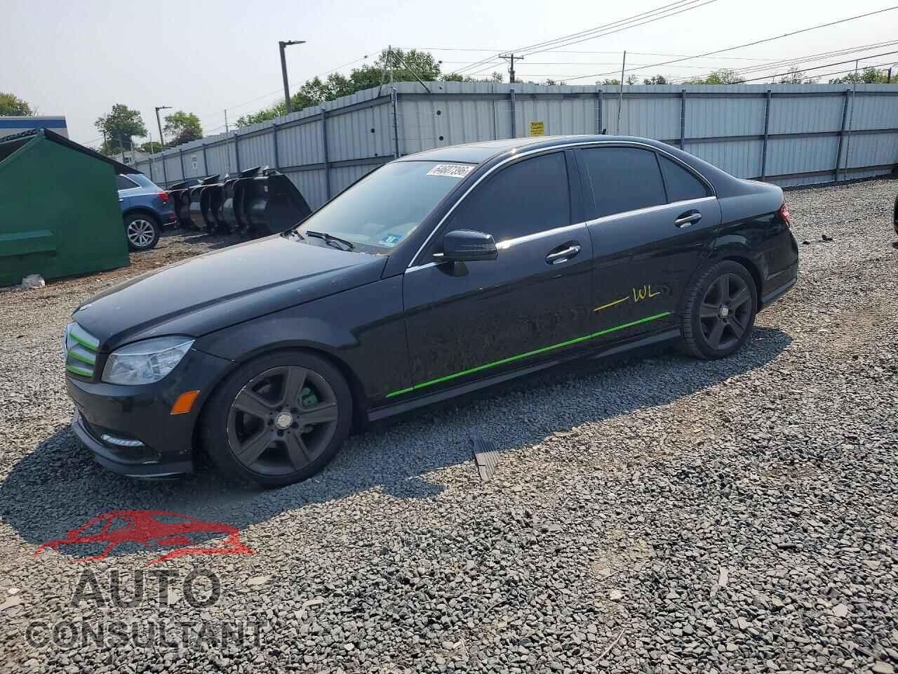 MERCEDES-BENZ C-CLASS 2011 - WDDGF8BB2BR155437