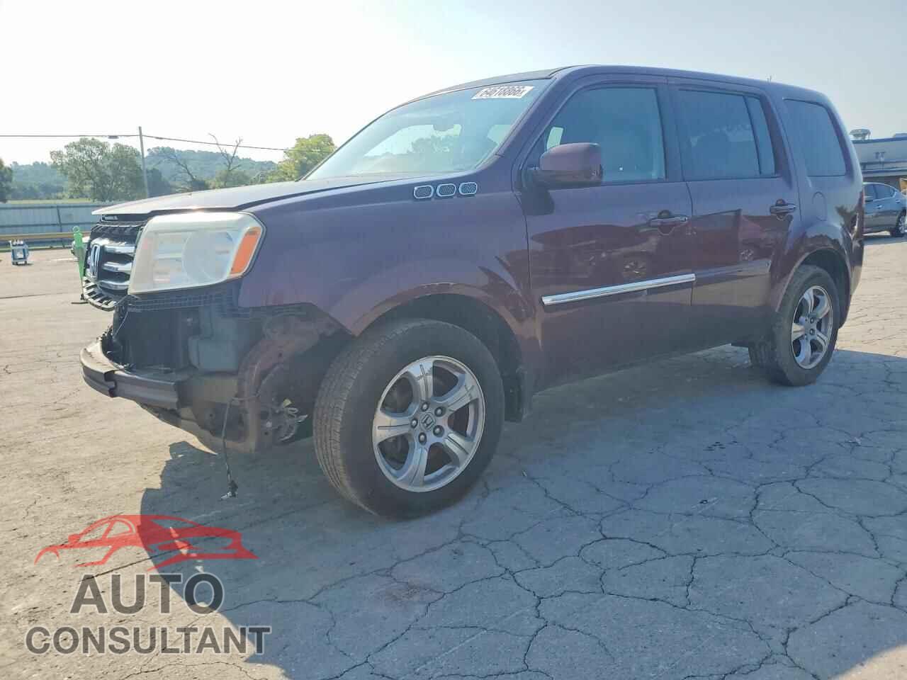 HONDA PILOT 2012 - 5FNYF4H57CB053731
