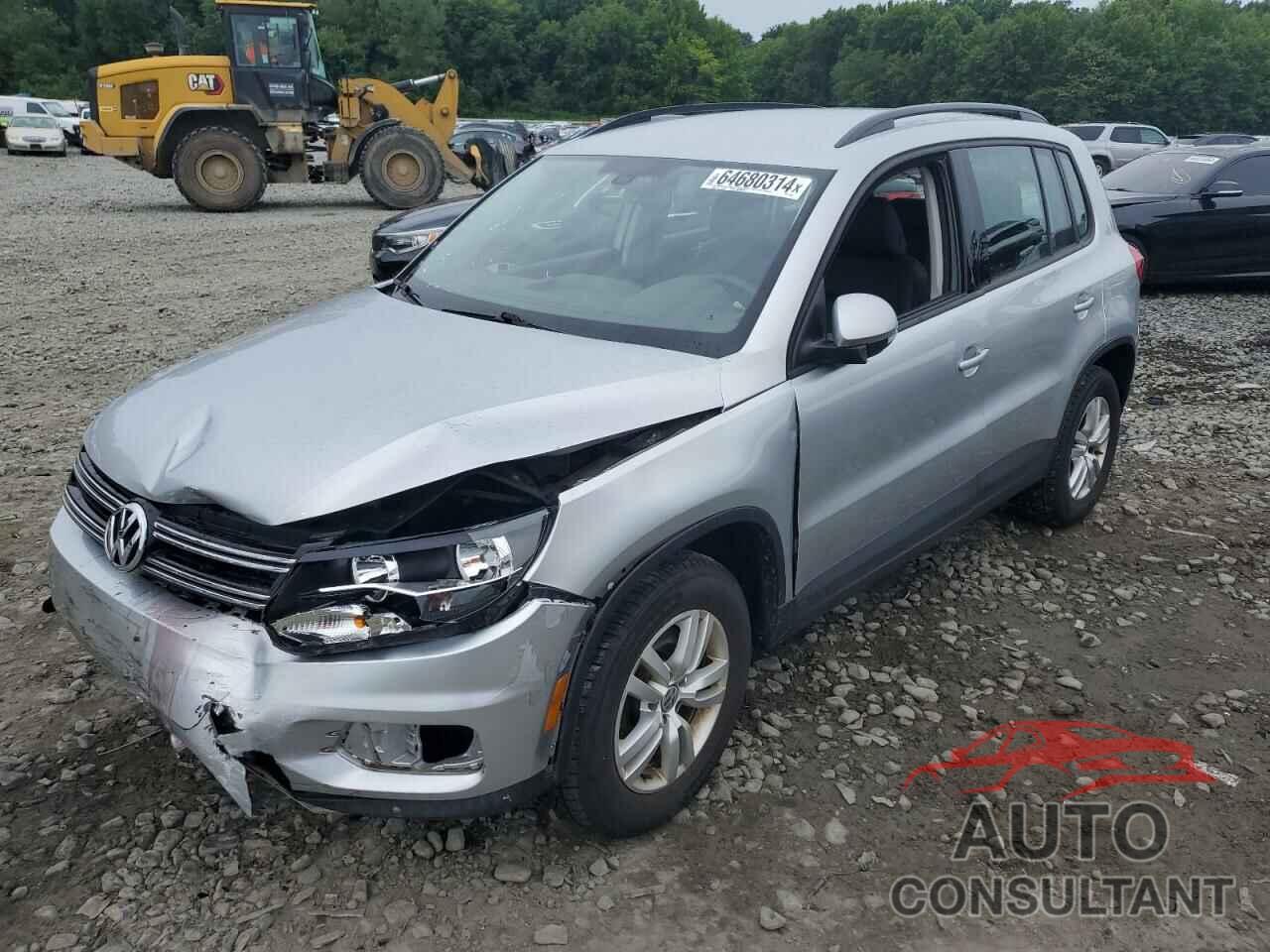 VOLKSWAGEN TIGUAN 2017 - WVGAV7AX5HK022582