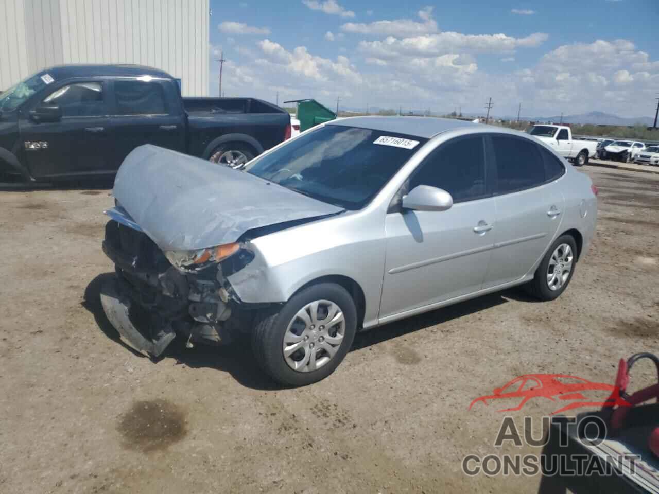 HYUNDAI ELANTRA 2010 - KMHDU4ADXAU837908