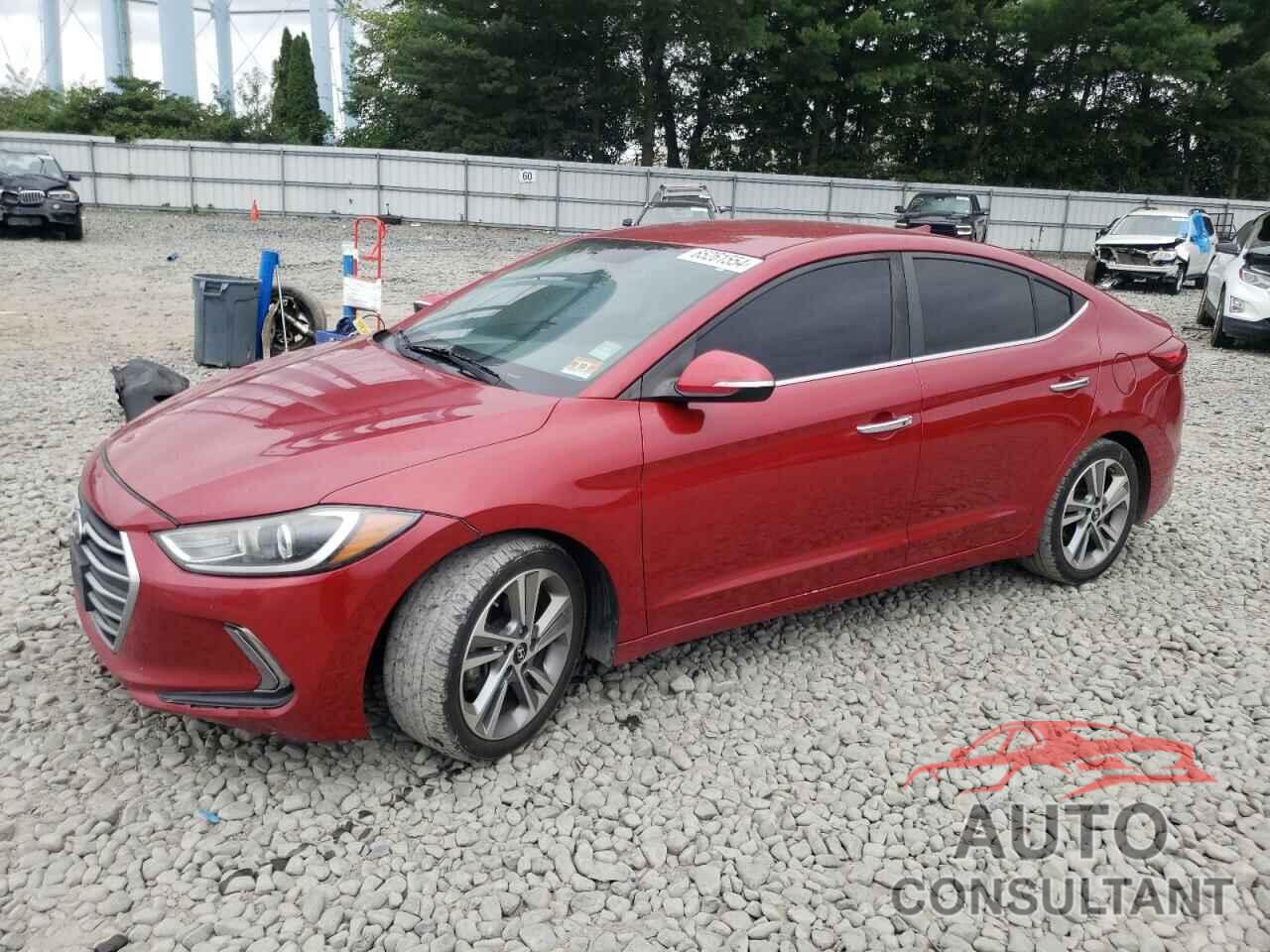 HYUNDAI ELANTRA 2017 - KMHD84LF1HU268301