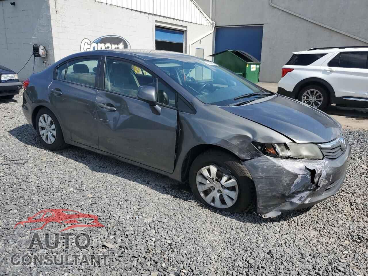 HONDA CIVIC 2012 - 19XFB2F54CE344896