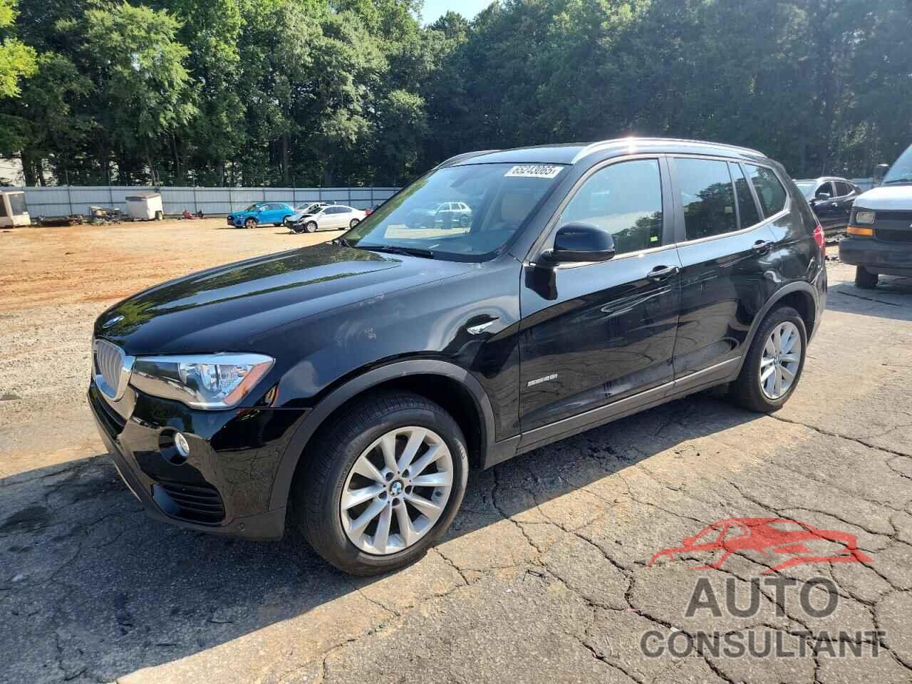 BMW X3 2017 - 5UXWZ7C39H0V92779