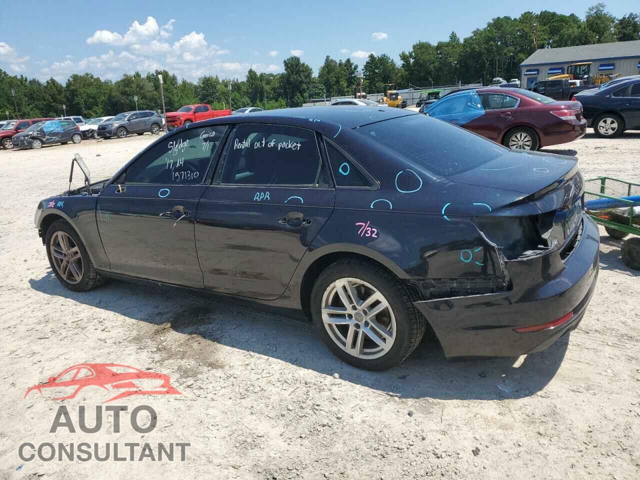 AUDI A4 2017 - WAUGMAF45HN040931