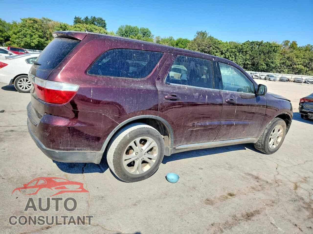 DODGE DURANGO 2012 - 1C4RDHAG9CC330423