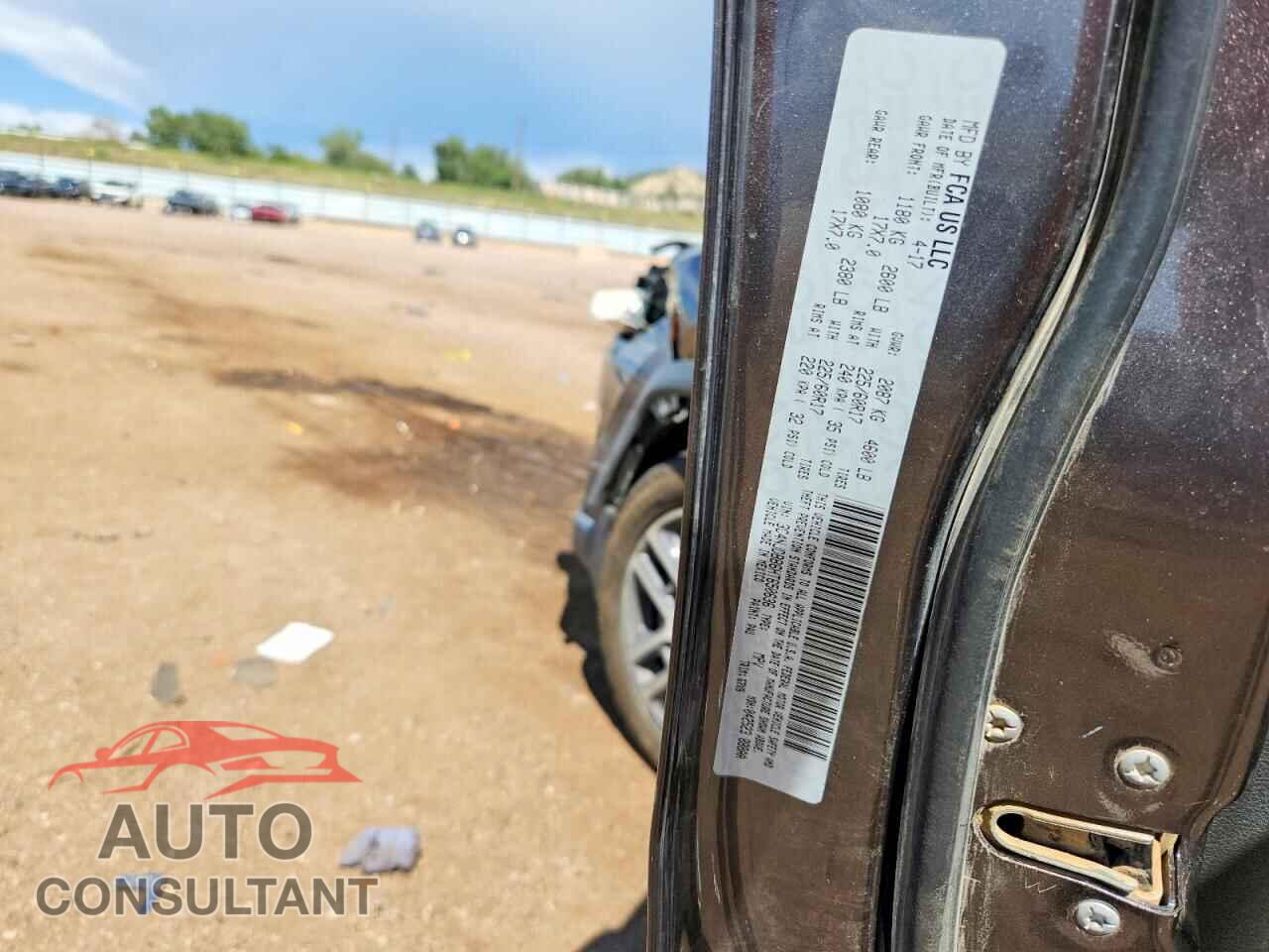 JEEP COMPASS 2017 - 3C4NJDBB6HT650636