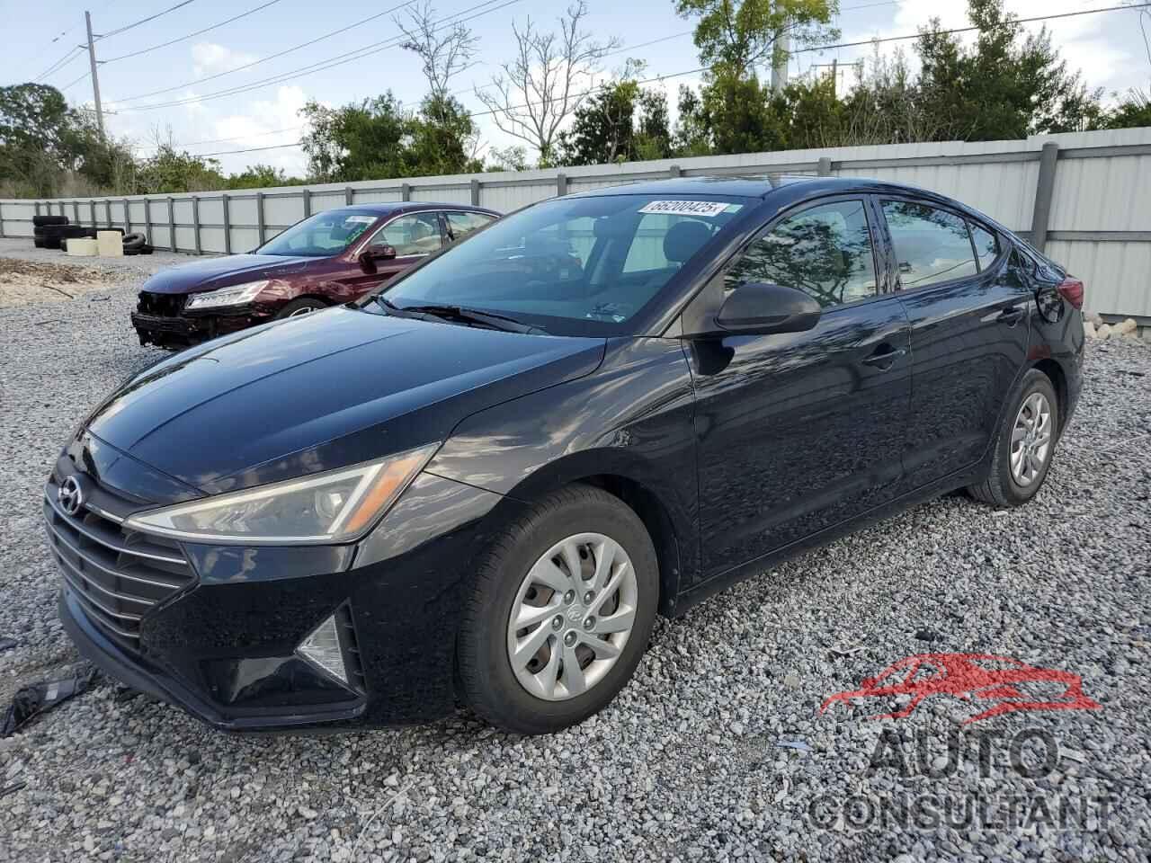 HYUNDAI ELANTRA 2019 - KMHD74LF1KU817893