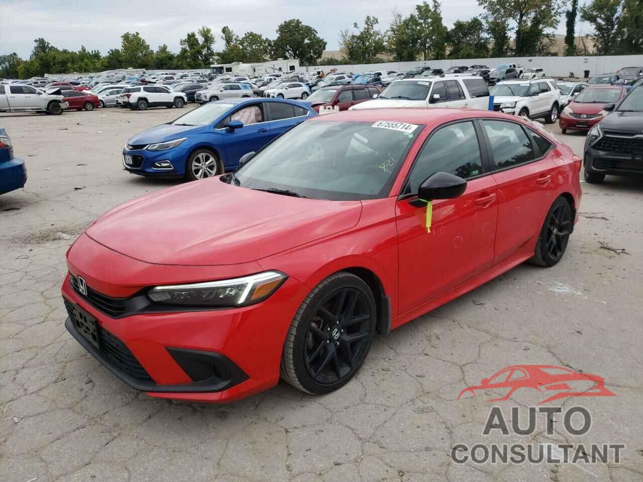 HONDA CIVIC 2022 - 2HGFE2F51NH540780