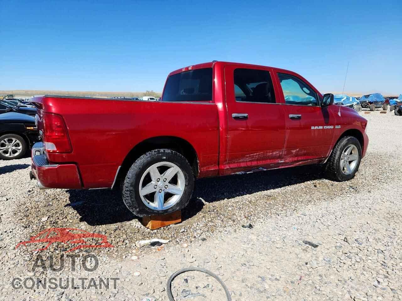 DODGE RAM 1500 2012 - 1C6RD7KT8CS142575