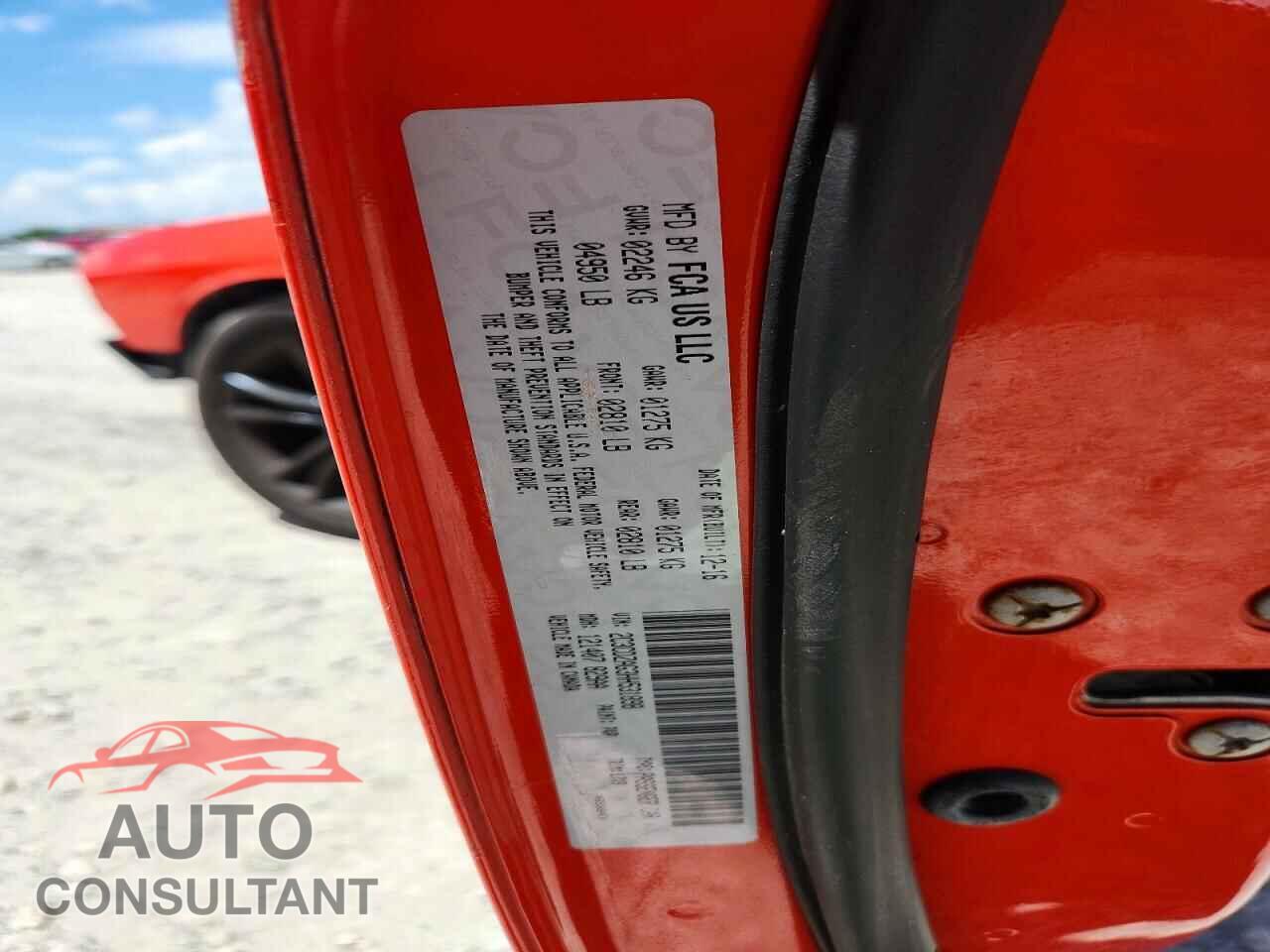DODGE CHALLENGER 2017 - 2C3CDZAG3HH531898