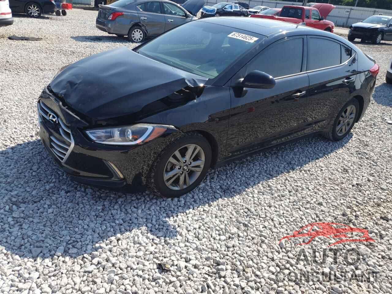 HYUNDAI ELANTRA 2018 - 5NPD84LFXJH321856