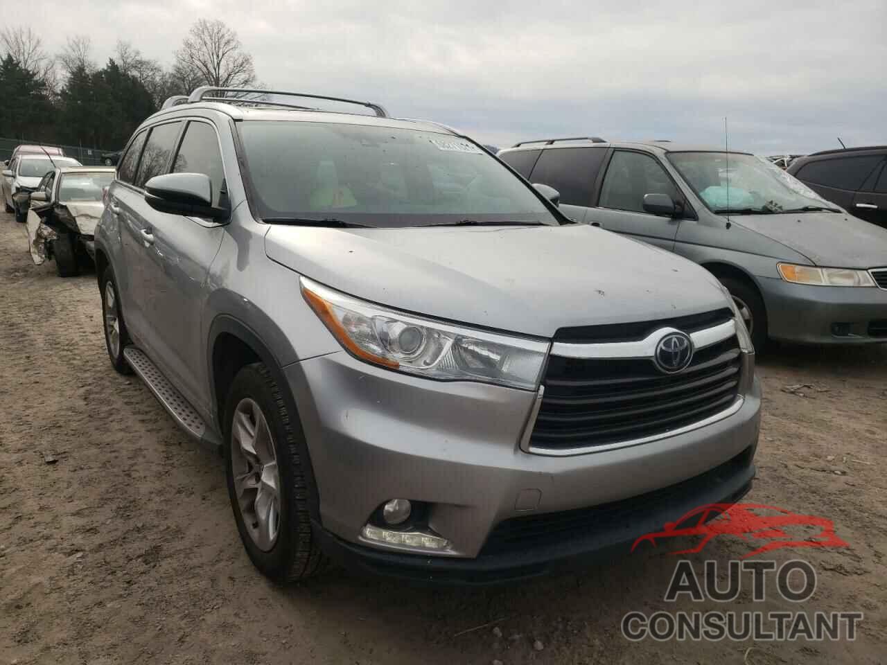 TOYOTA HIGHLANDER 2016 - 5TDYKRFH6GS186682