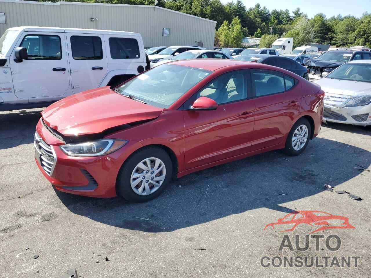 HYUNDAI ELANTRA 2017 - KMHD74LF2HU120208