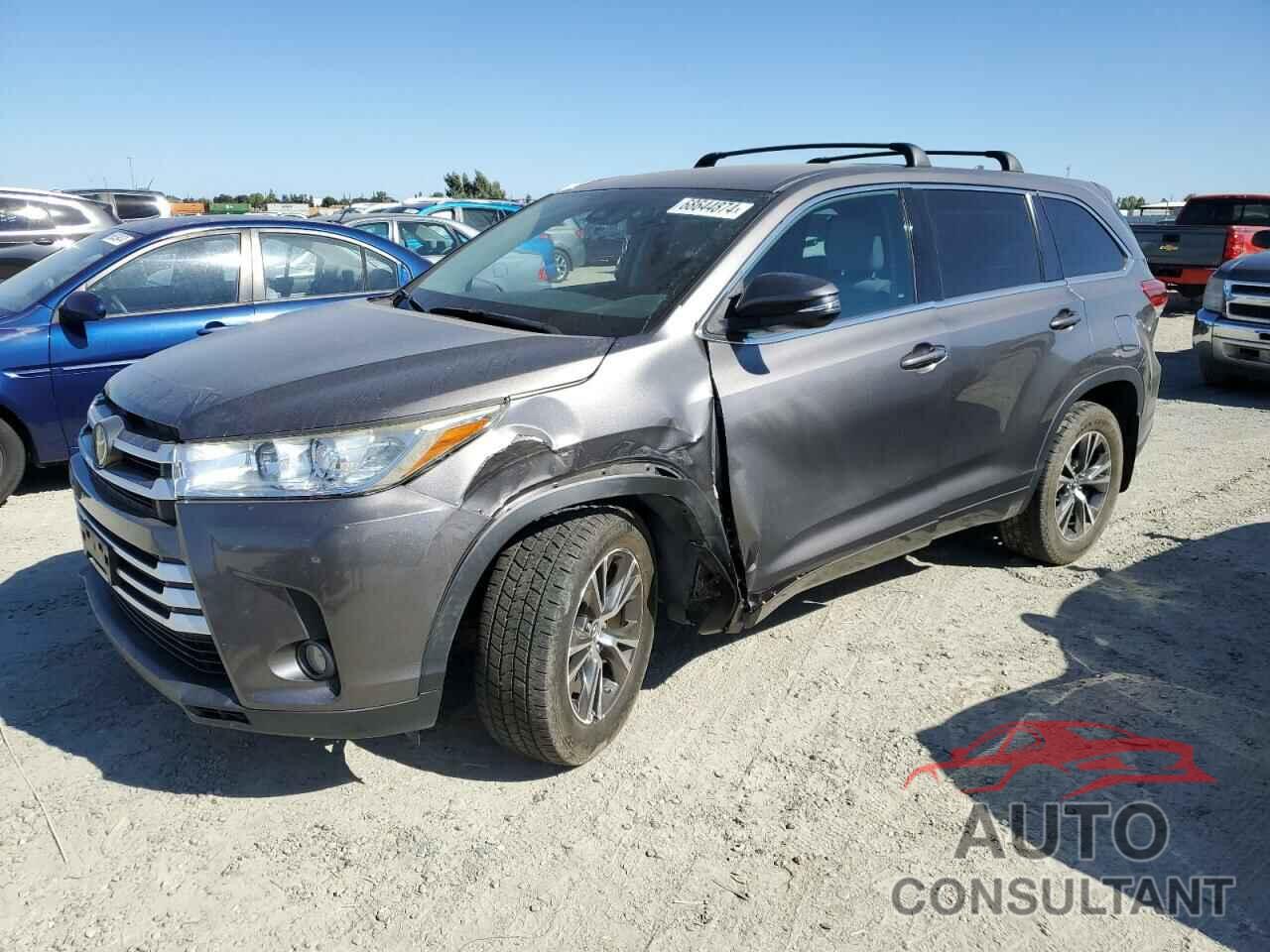 TOYOTA HIGHLANDER 2017 - 5TDZZRFH7HS217133