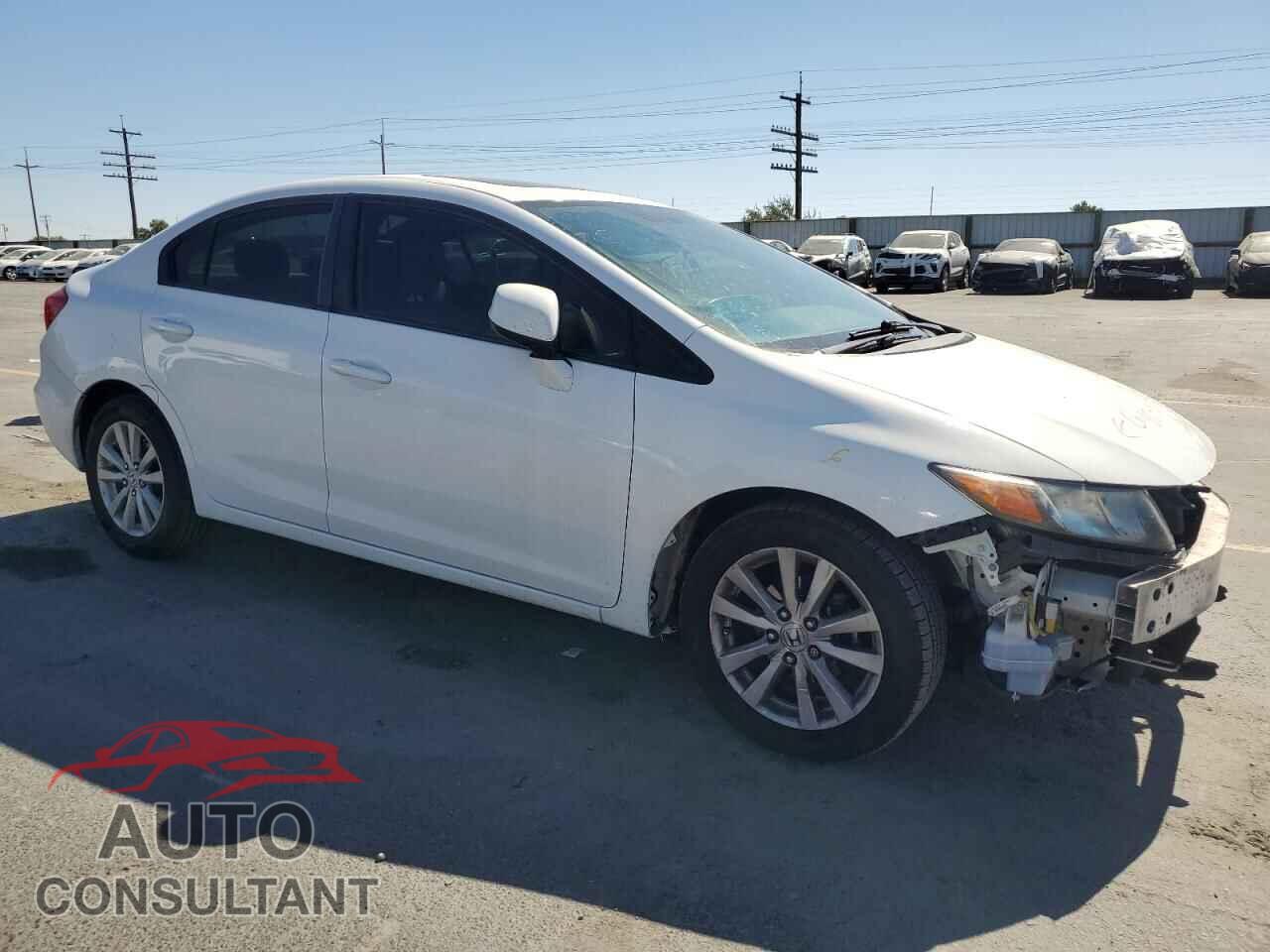 HONDA CIVIC 2012 - 19XFB2F87CE378423