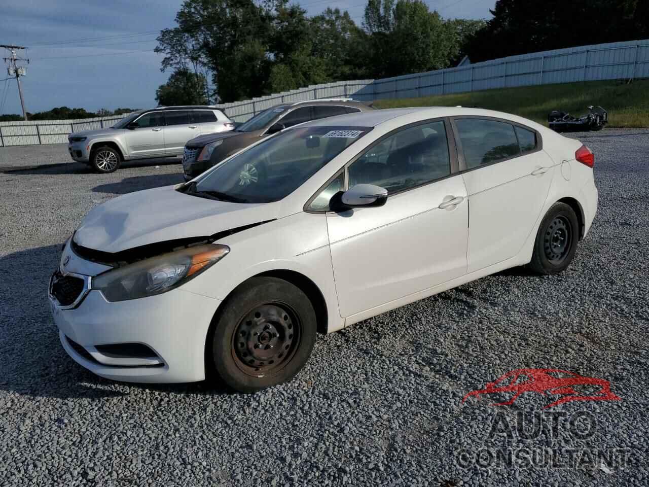 KIA FORTE 2016 - KNAFX4A63G5532417