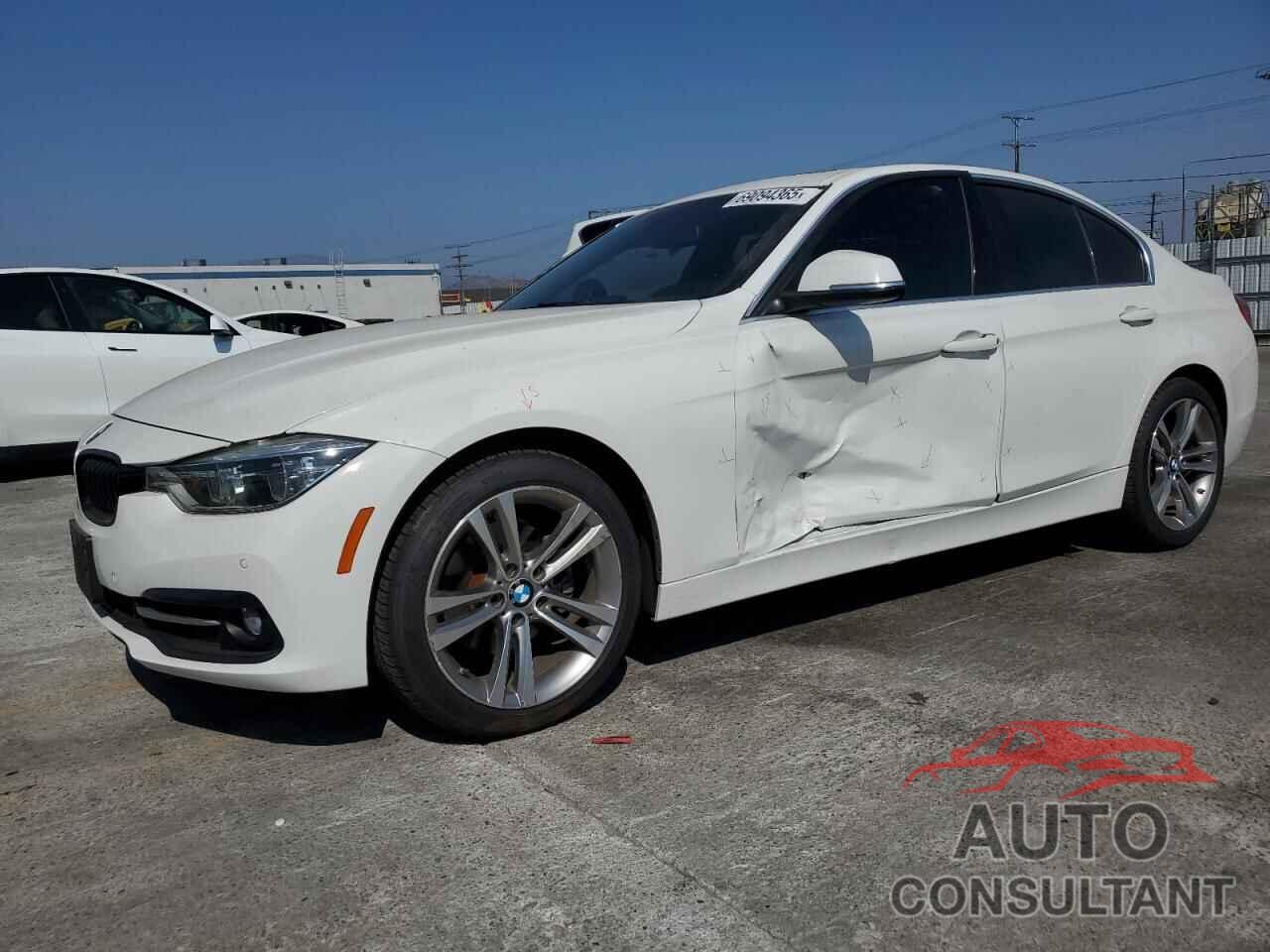 BMW 3 SERIES 2017 - WBA8B9G55HNU51200