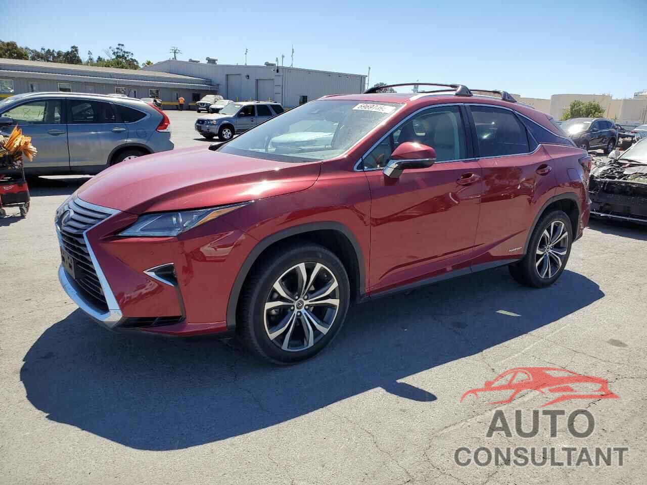 LEXUS RX450 2019 - 2T2BGMCA9KC033101