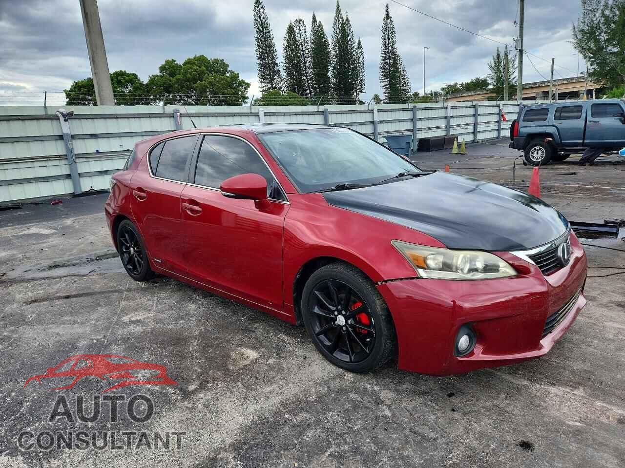 LEXUS CT 200 2013 - JTHKD5BH9D2153935