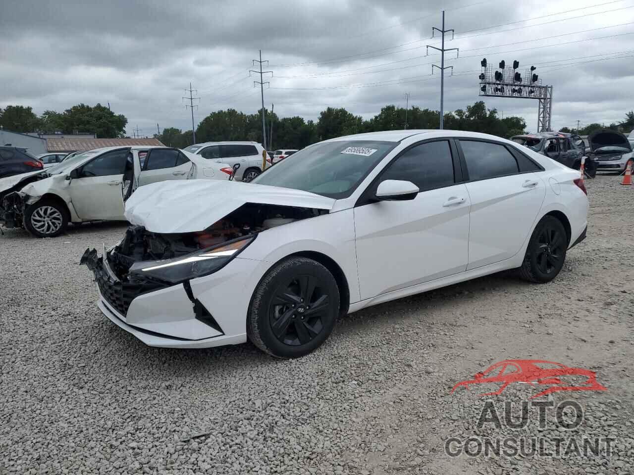HYUNDAI ELANTRA 2022 - KMHLM4AJ7NU030396