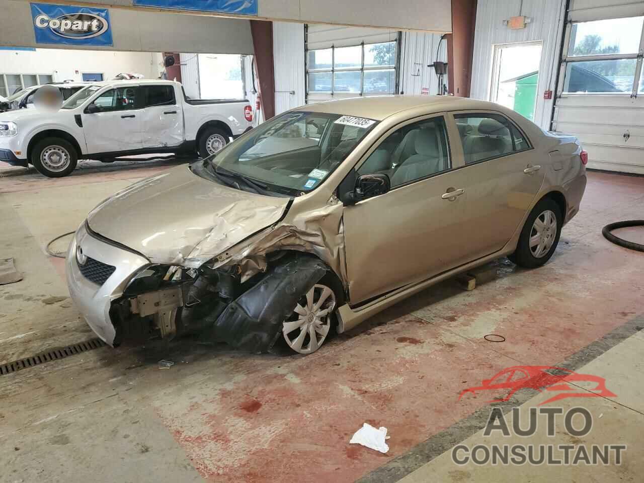 TOYOTA COROLLA 2010 - 1NXBU4EE9AZ304104