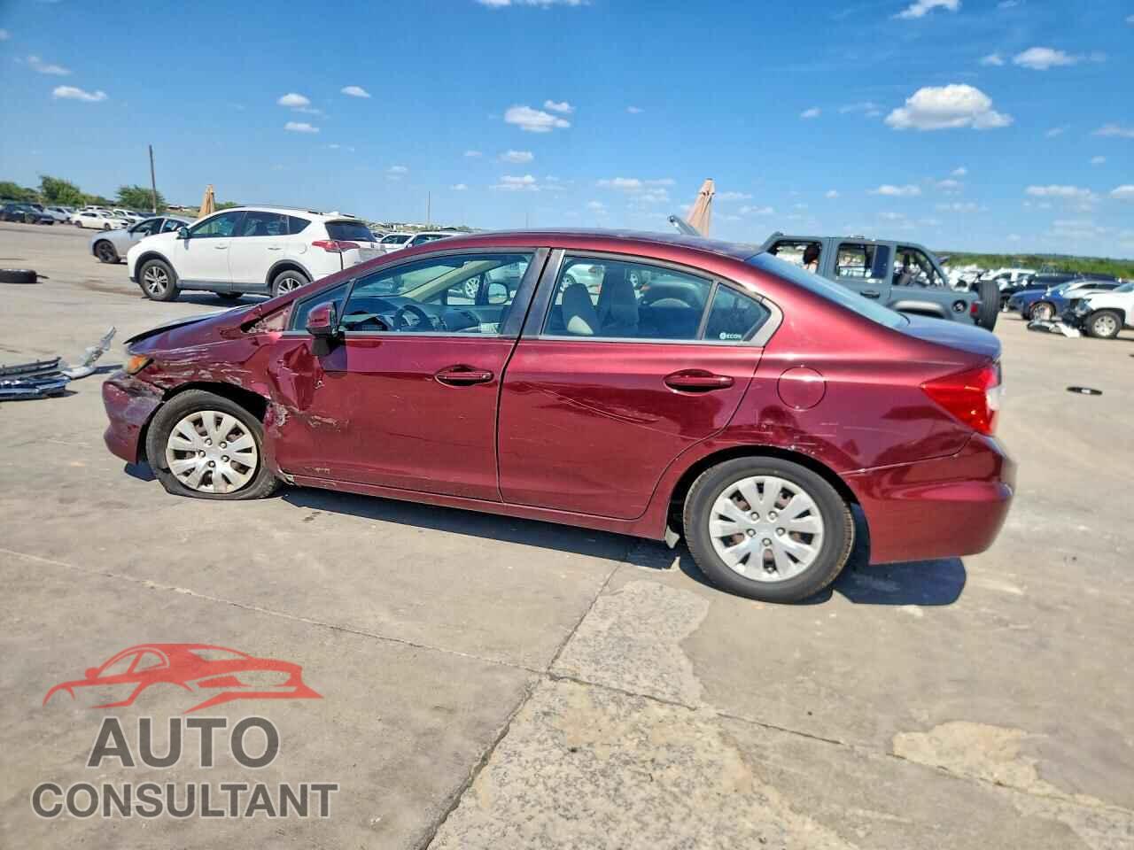 HONDA CIVIC 2012 - 19XFB2F57CE089404