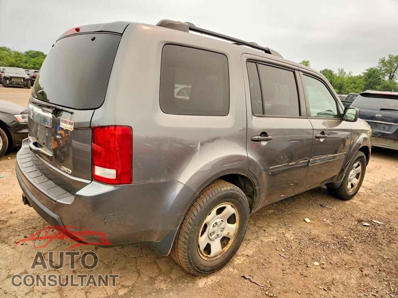 HONDA PILOT 2011 - 5FNYF4H24BB088439