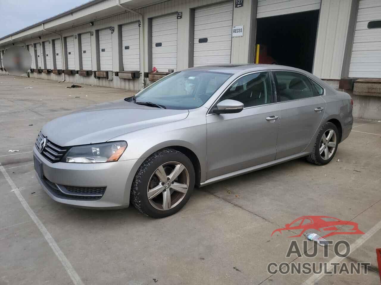 VOLKSWAGEN PASSAT 2012 - 1VWBP7A3XCC019418