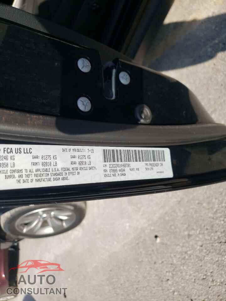 DODGE CHALLENGER 2019 - 2C3CDZAG1KH687381