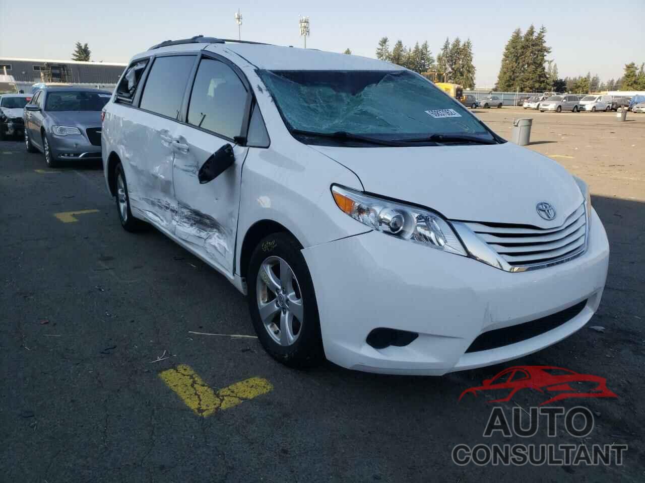 TOYOTA SIENNA 2017 - 5TDKZ3DC0HS807244