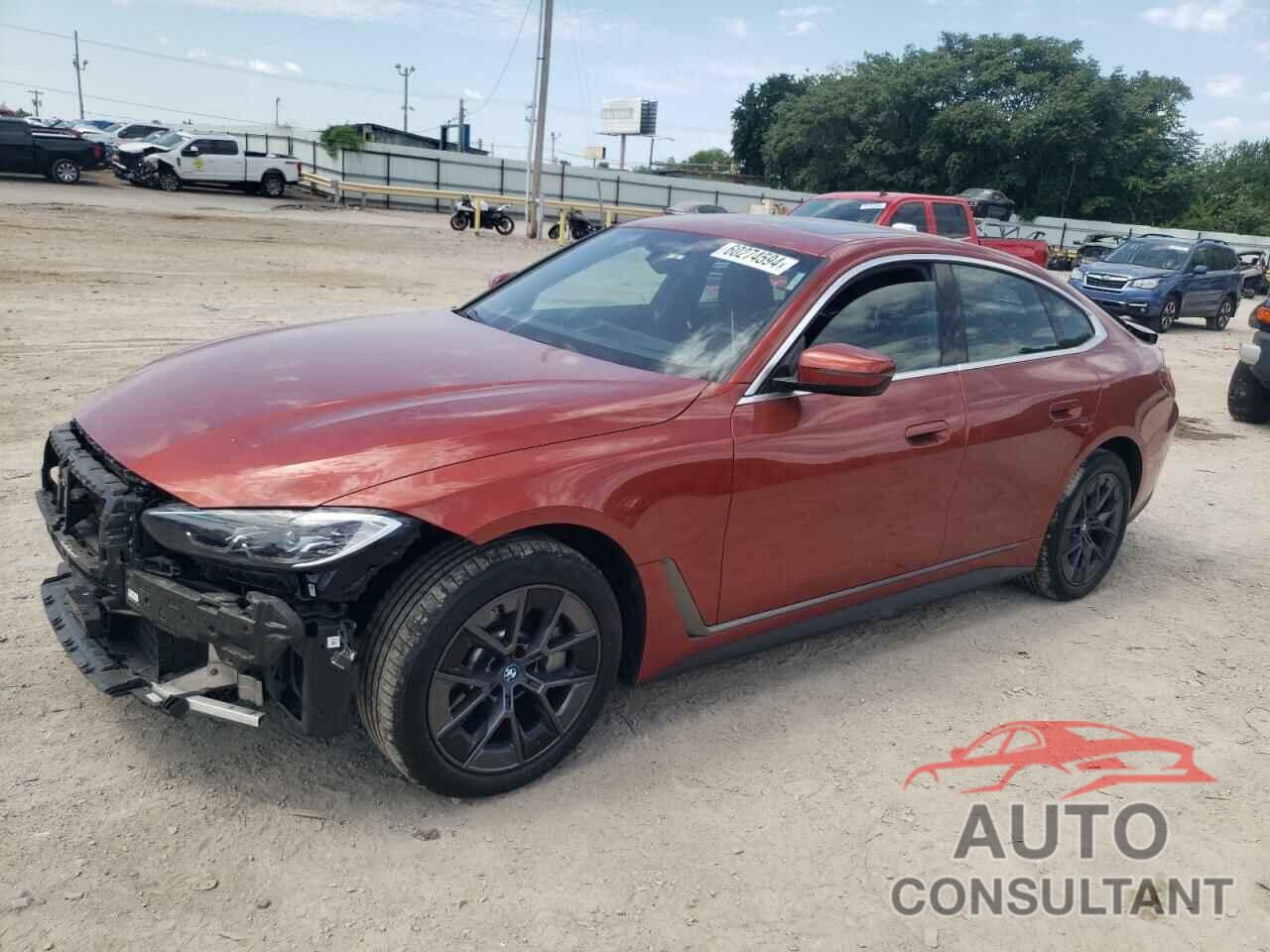 BMW I4 EDRIVE 2022 - WBY73AW07NFN21786