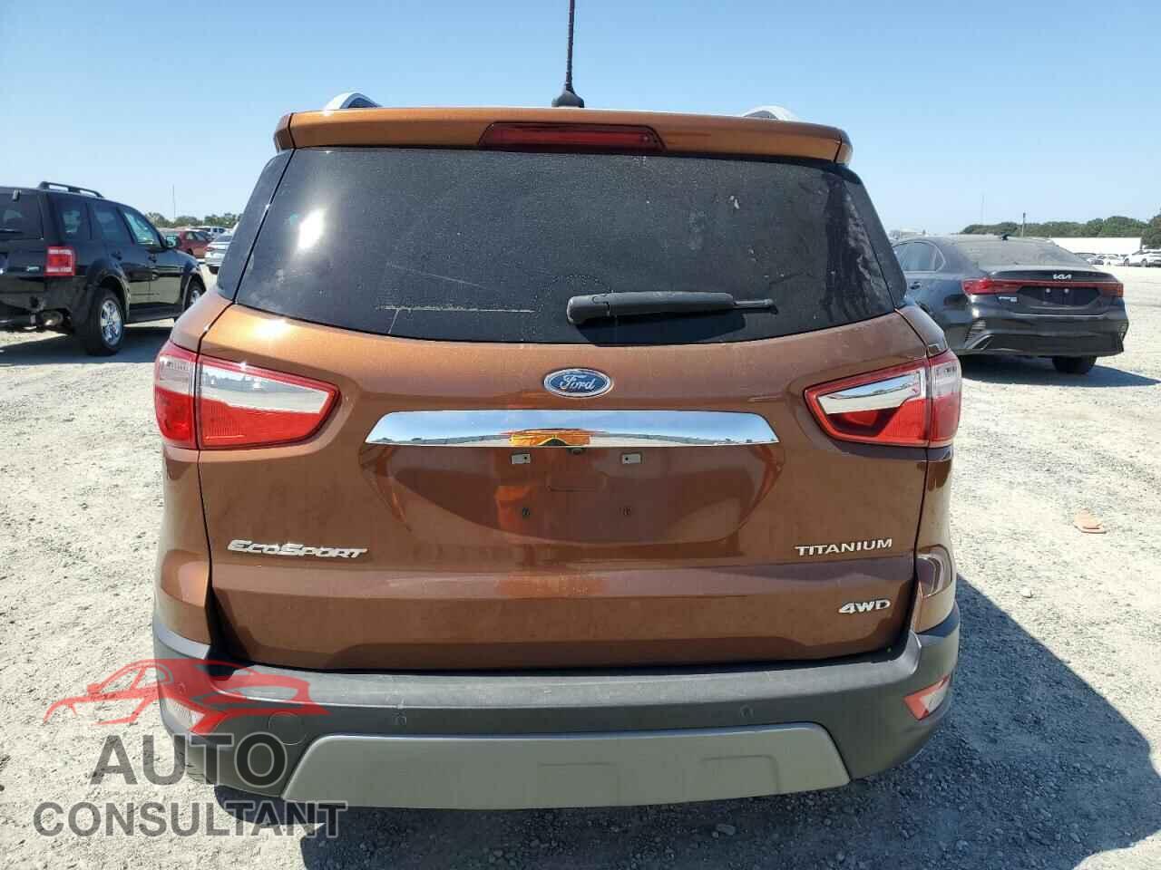 FORD ECOSPORT 2019 - MAJ6S3KLXKC263813