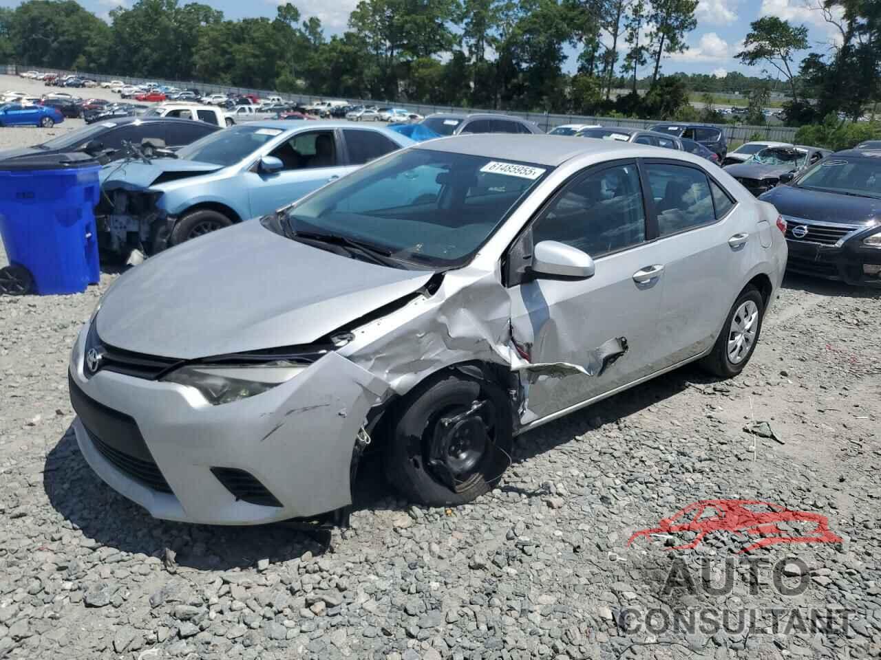TOYOTA COROLLA 2016 - 2T1BURHE8GC715335