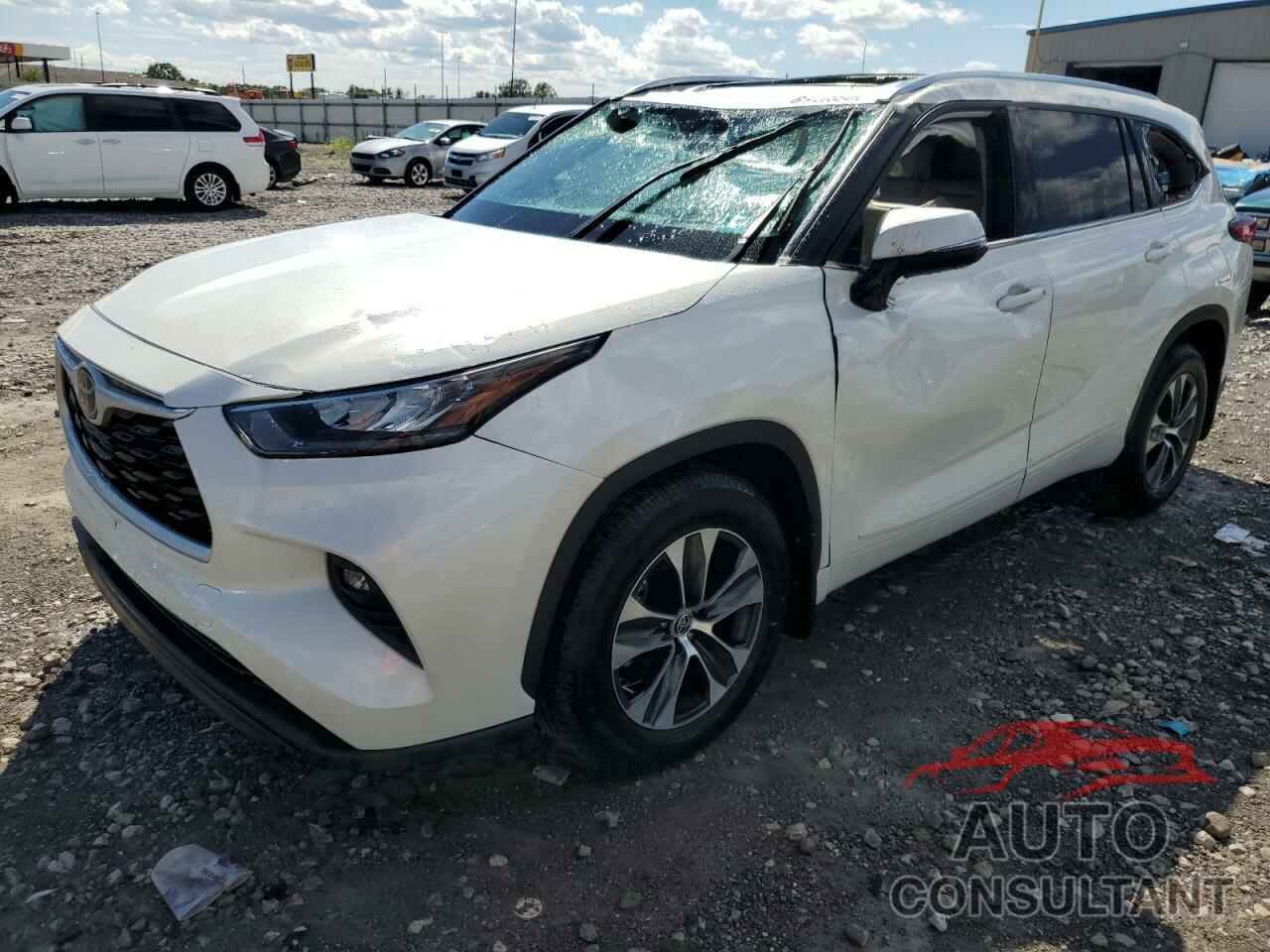 TOYOTA HIGHLANDER 2020 - 5TDHZRBH4LS502298