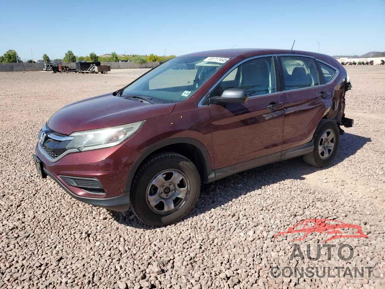 HONDA CRV 2015 - 5J6RM4H38FL104884