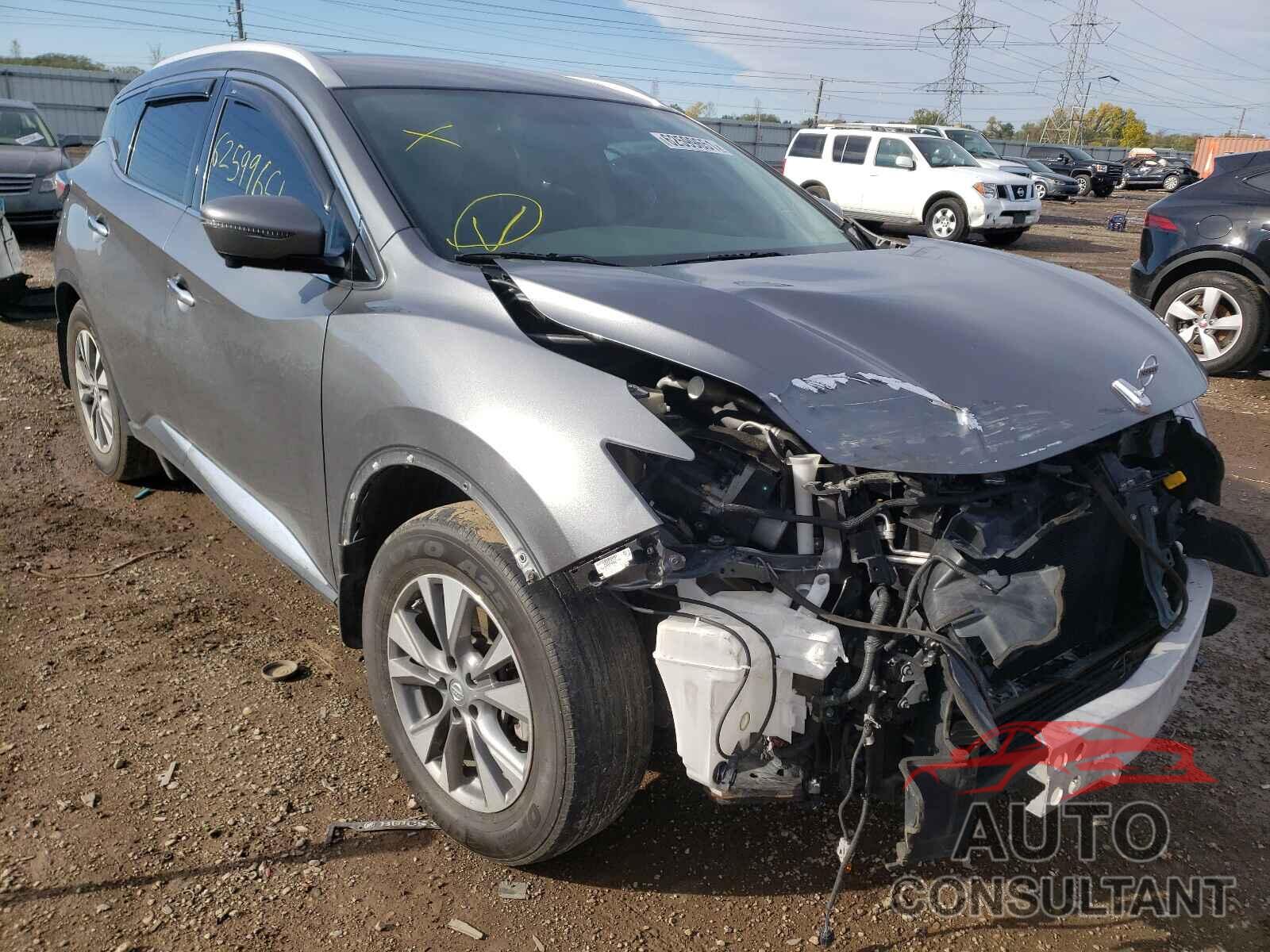 NISSAN MURANO 2016 - 5N1AZ2MH8GN161260