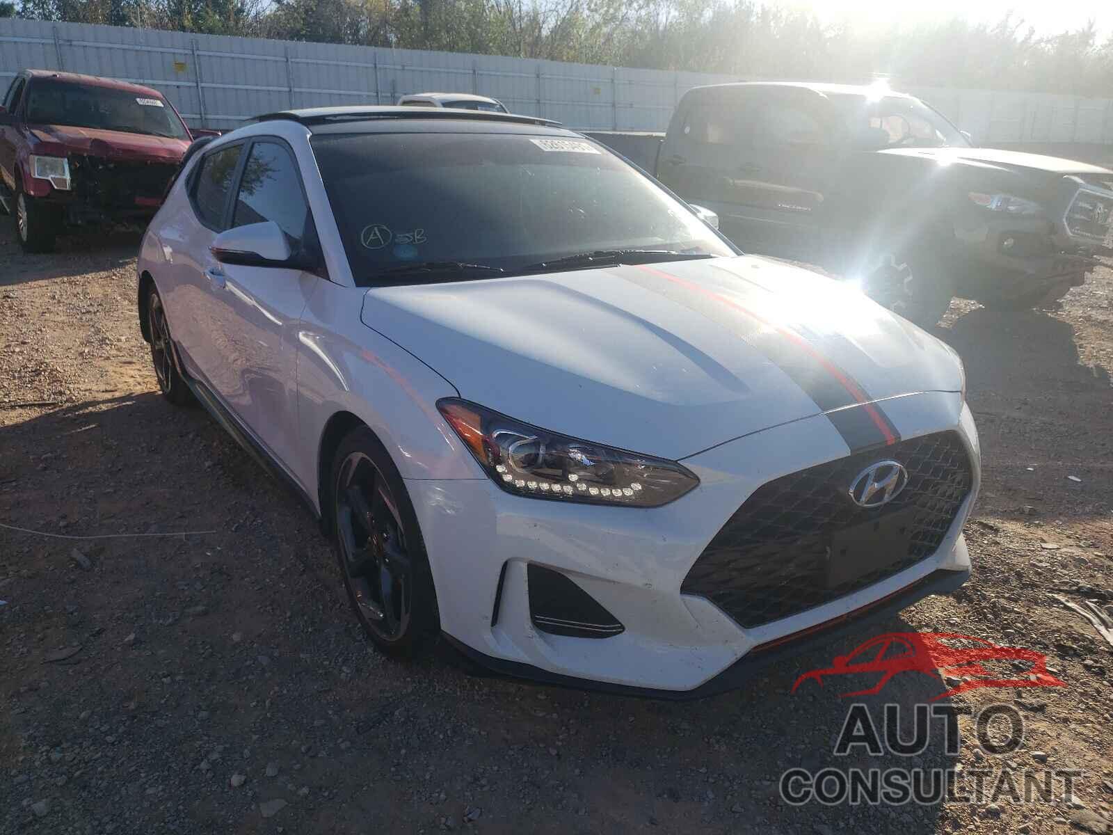 HYUNDAI VELOSTER 2019 - KMHTH6AB8KU005558