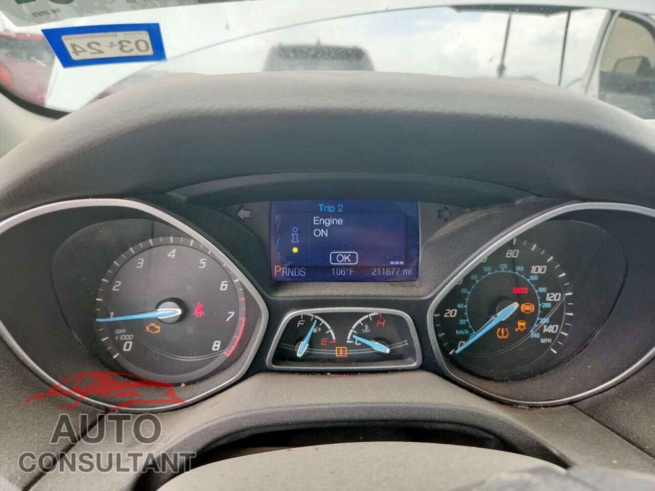 FORD FOCUS 2013 - 1FADP3F20DL289978