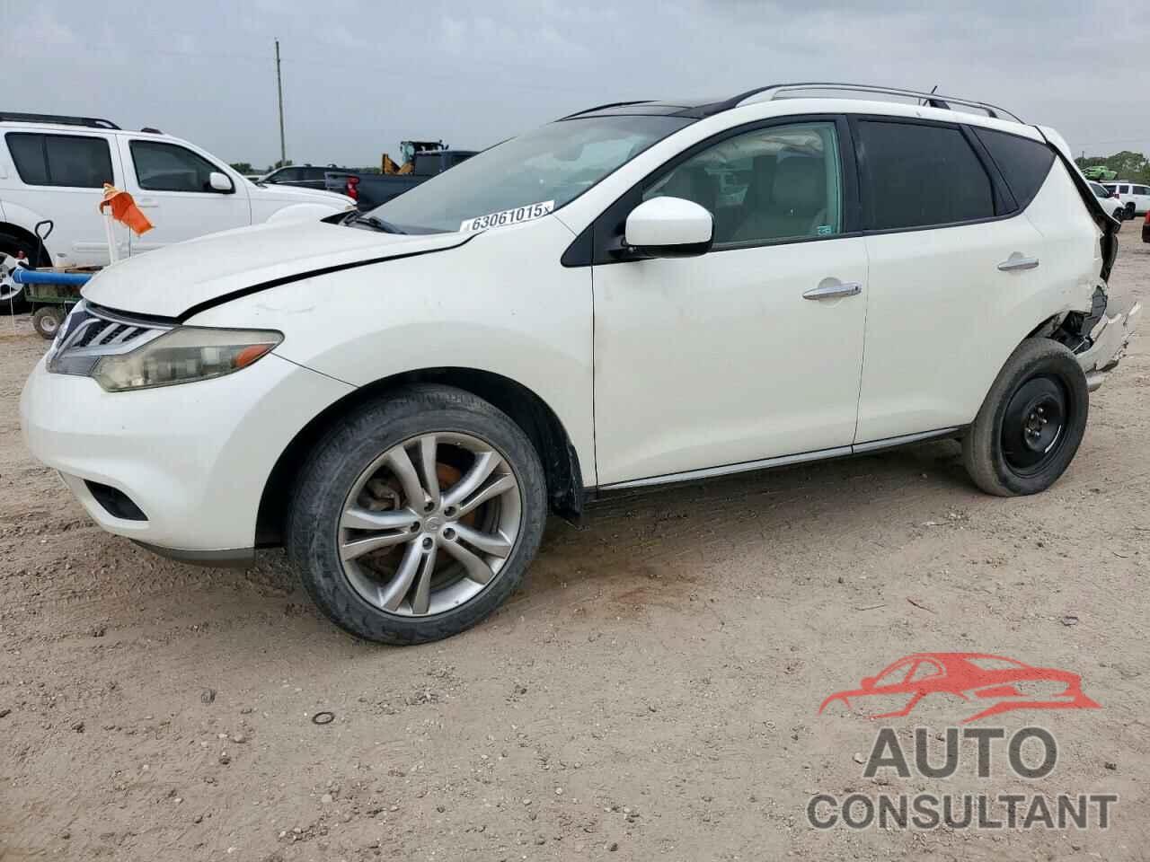 NISSAN MURANO 2011 - JN8AZ1MU4BW066973