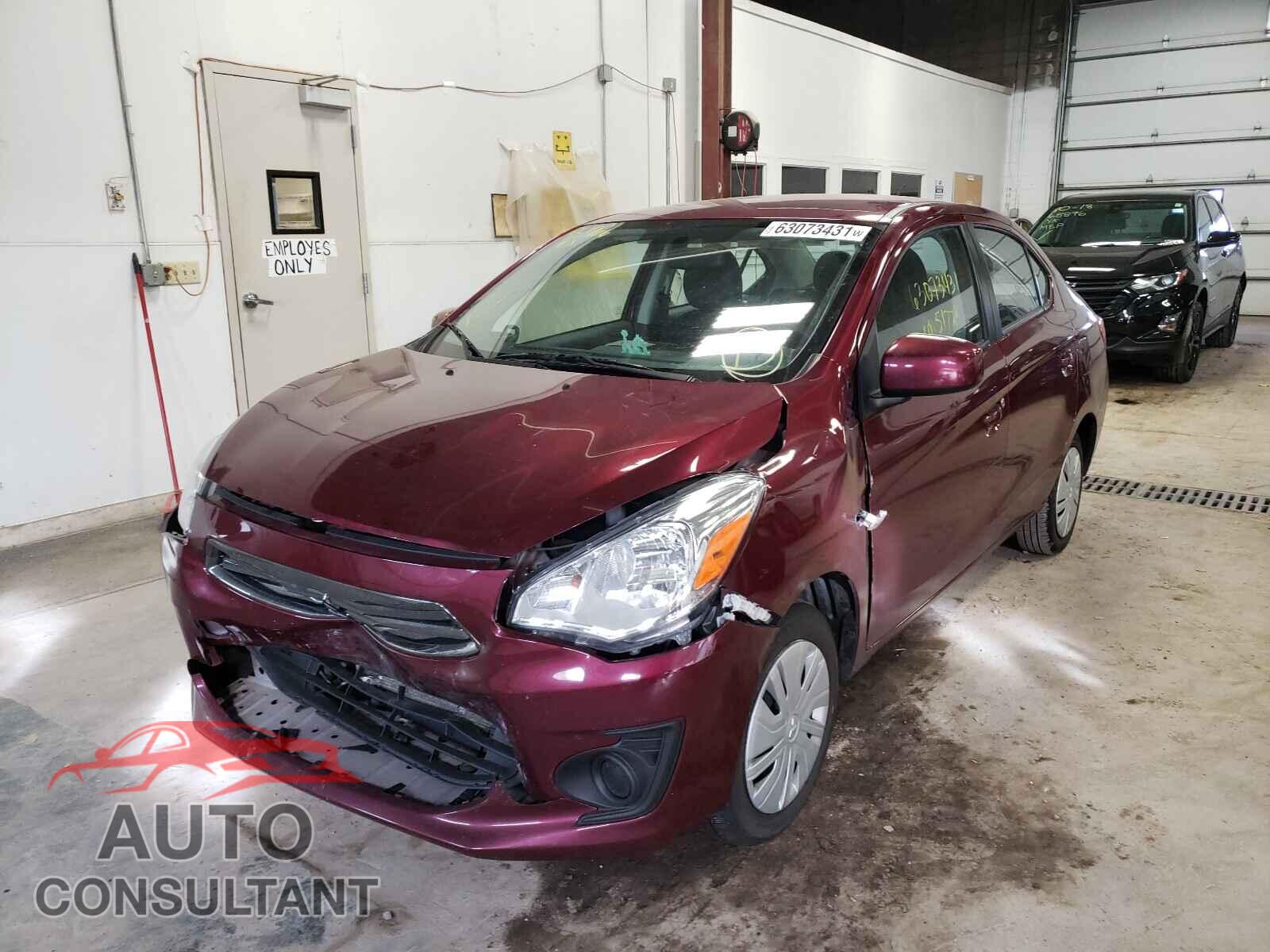 MITSUBISHI MIRAGE 2017 - ML32F3FJ4HHF12193