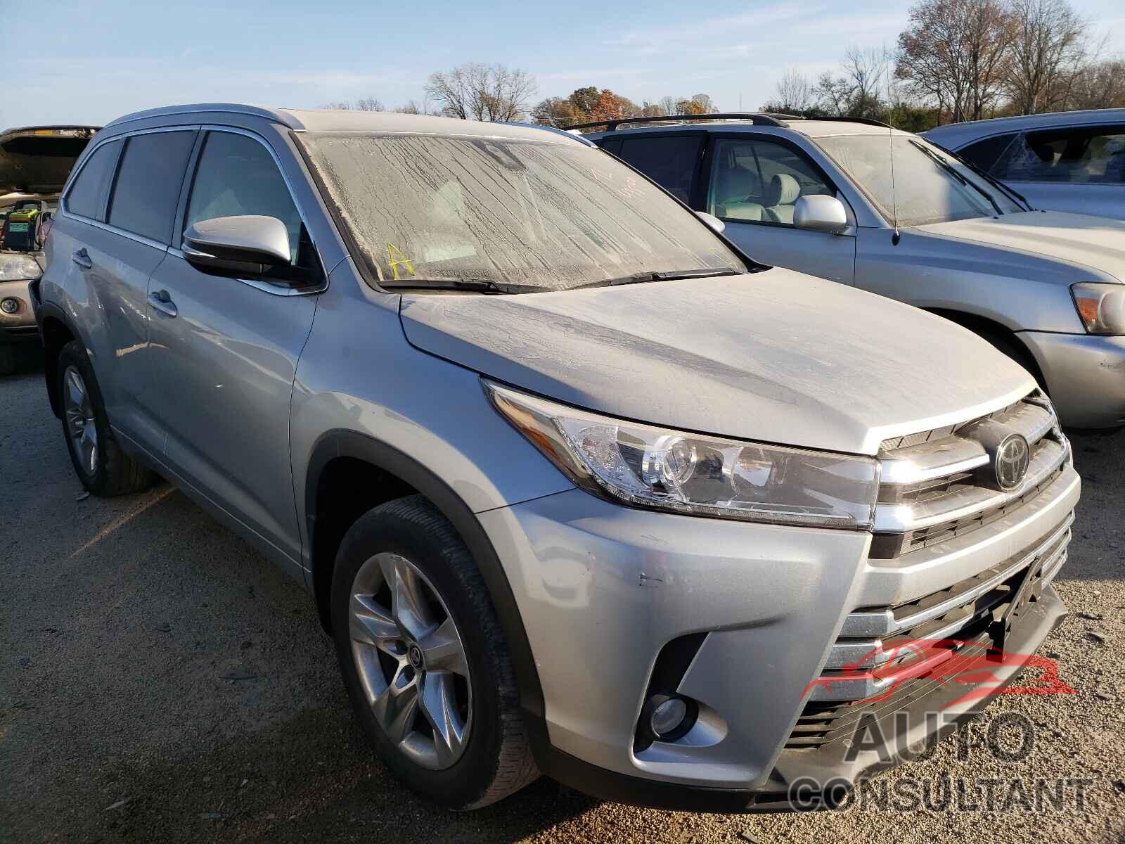 TOYOTA HIGHLANDER 2017 - 5TDDZRFH3HS437993