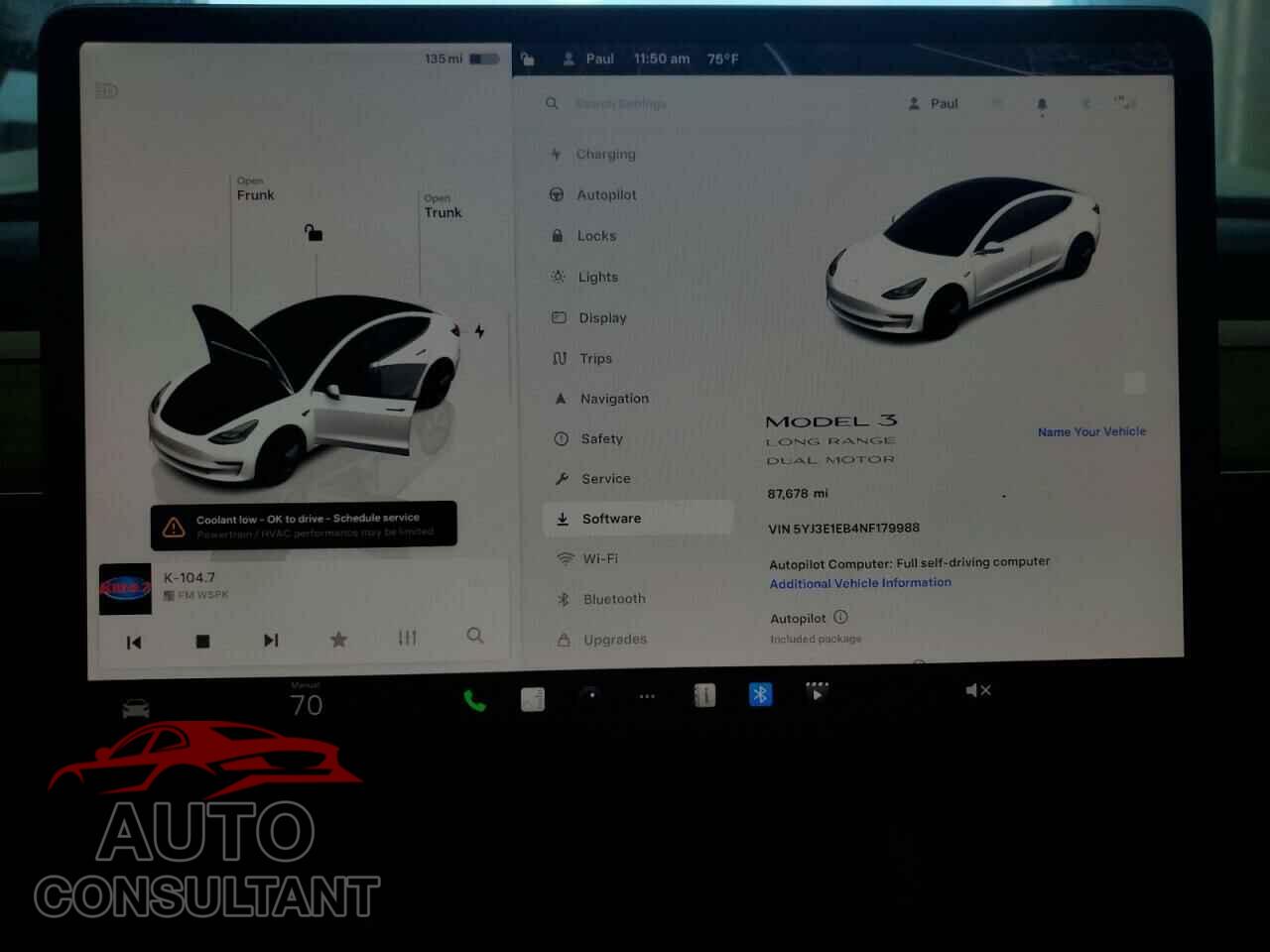 TESLA MODEL 3 2022 - 5YJ3E1EB4NF179988