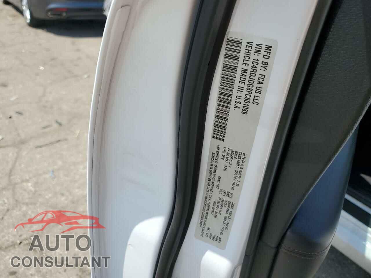 DODGE DURANGO 2023 - 1C4RDJDG8PC601089