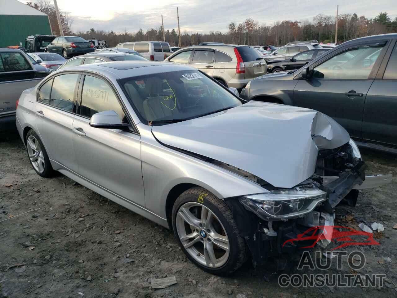 BMW 3 SERIES 2016 - WBA8B7C58GK702611