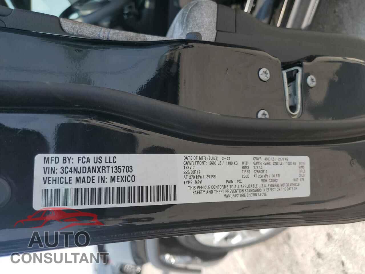 JEEP COMPASS 2024 - 3C4NJDANXRT135703