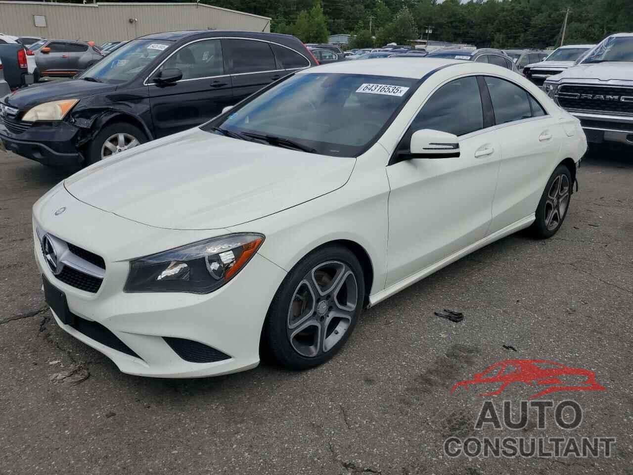 MERCEDES-BENZ CLA-CLASS 2014 - WDDSJ4GB9EN116771